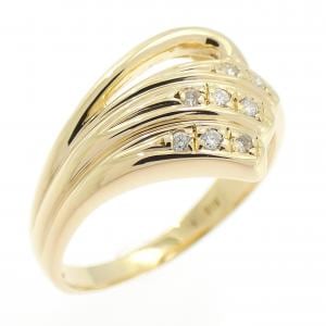 K18YG ダイヤモンド リング 0.05CT
