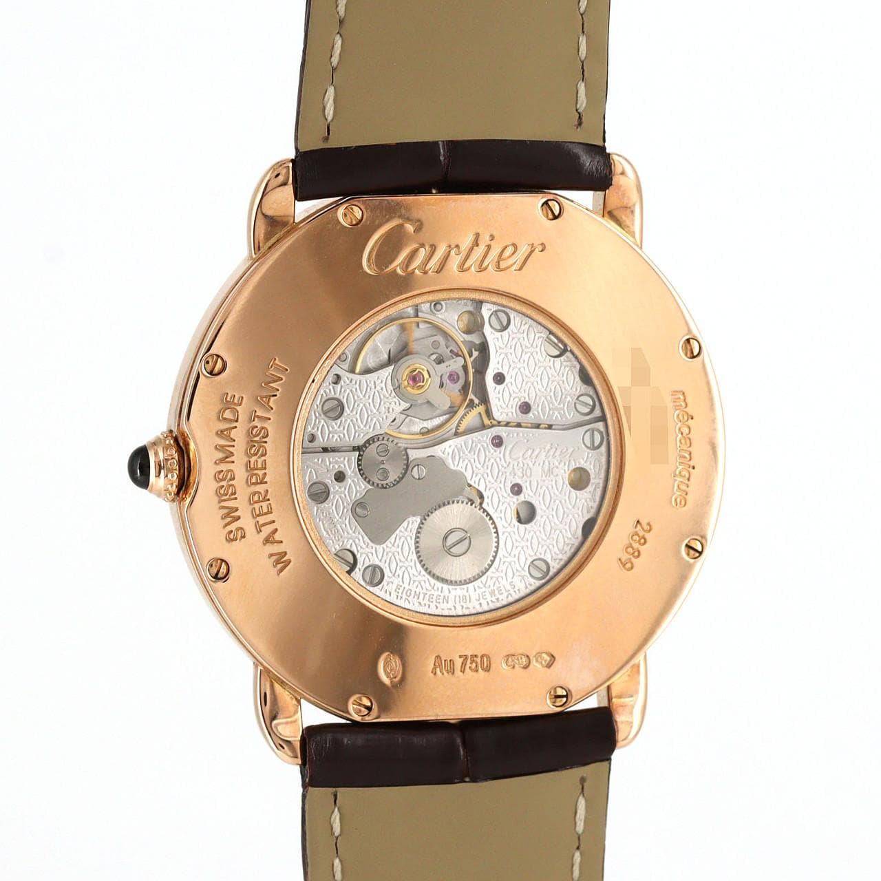 カルティエ ロンドLC PG LM W6800251 PG･RG 手巻