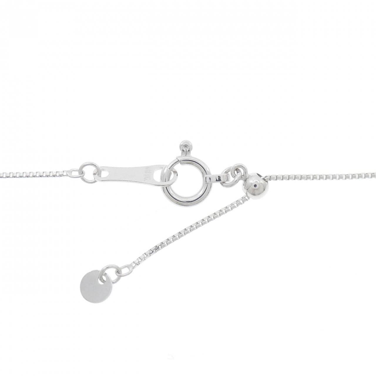 K18WG タンザナイト ネックレス 0.60CT