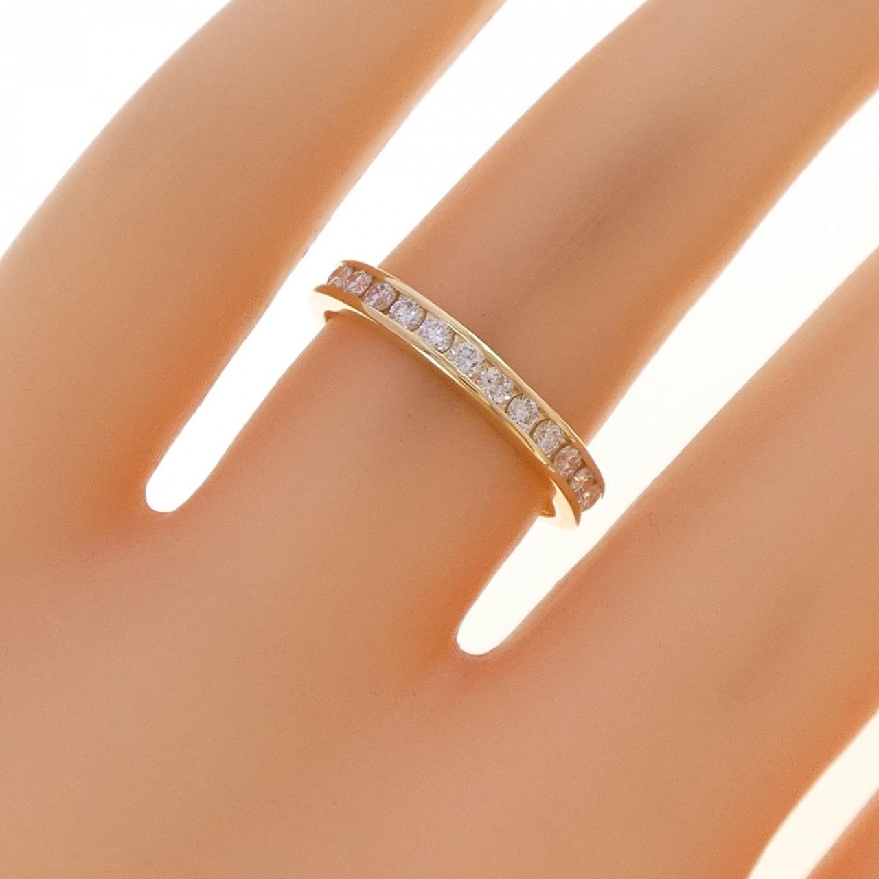 【リメイク】K18YG ダイヤモンド リング 0.30CT