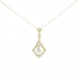 K18YG ダイヤモンド ネックレス 0.47CT