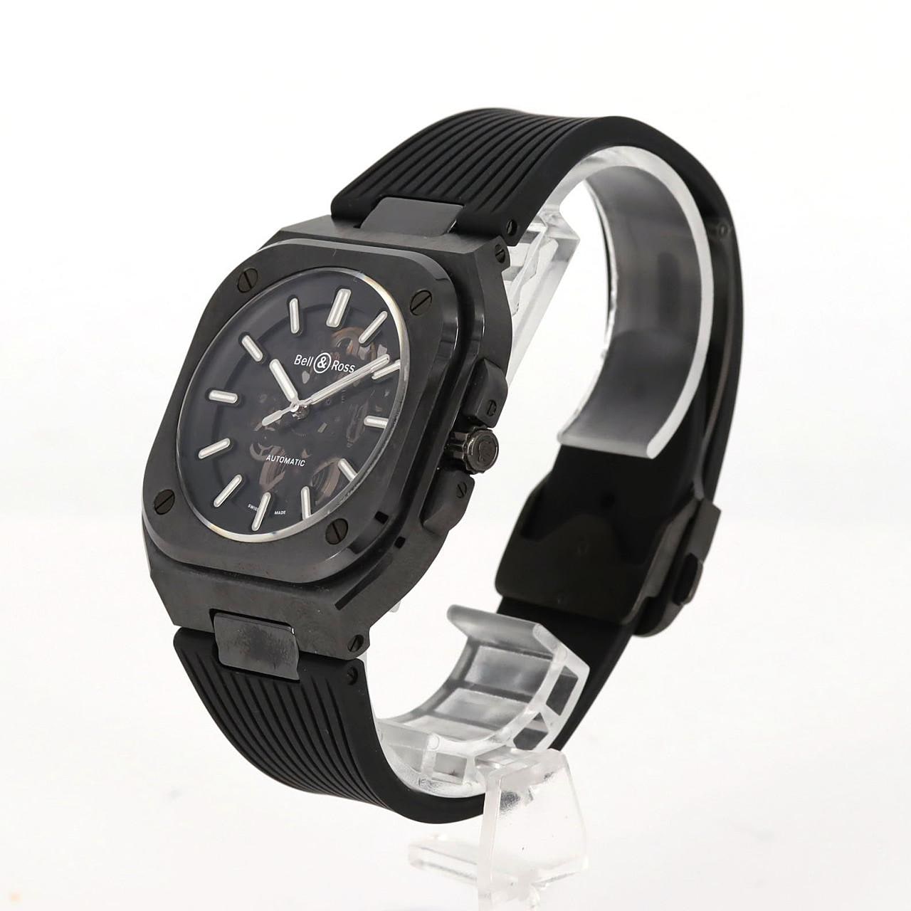 【ノーメンテナンス還元価格】ベル&ロス BR05スケルトンブラックセラミック BR05A-BL-SK-CE/SRB セラミック 自動巻