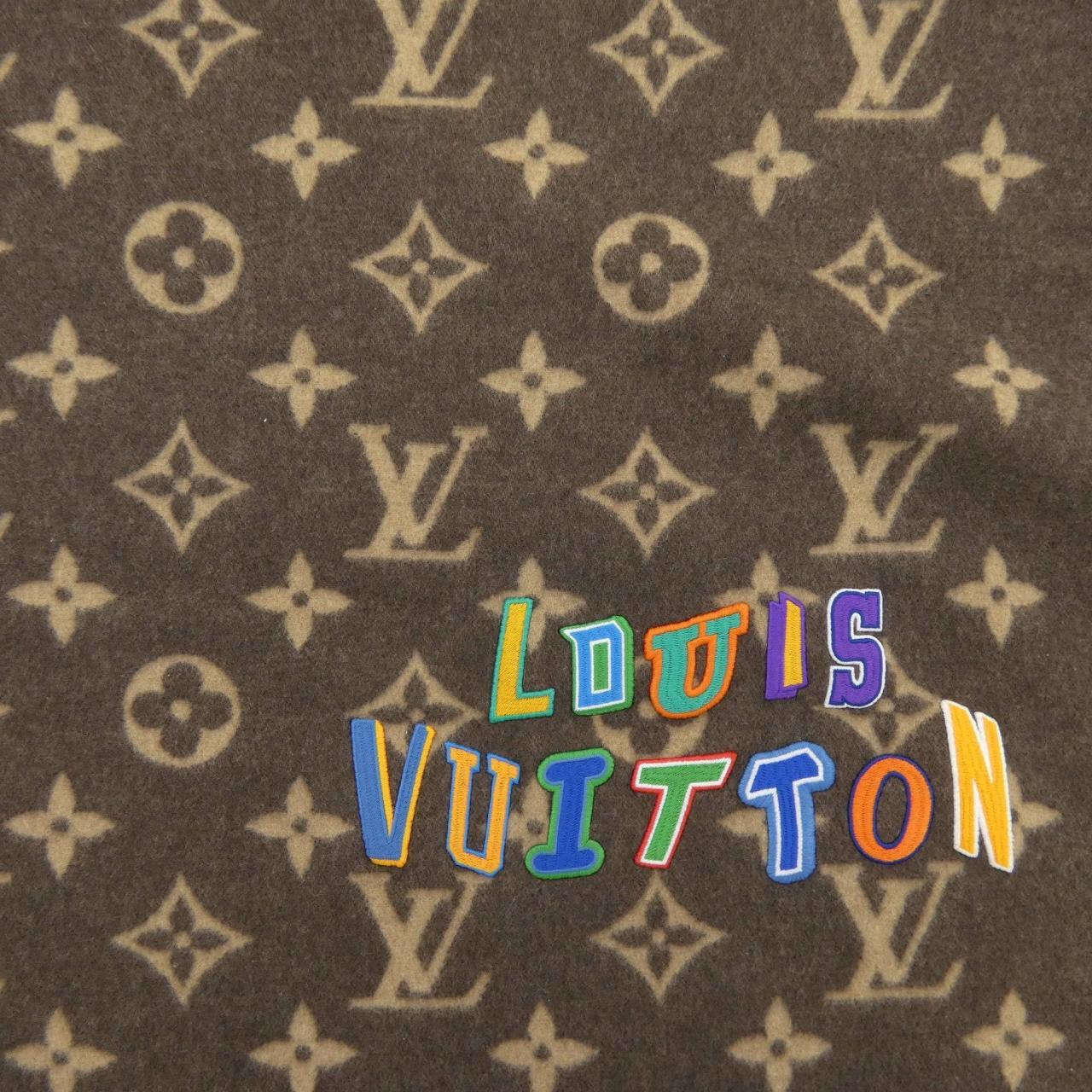 ルイヴィトン LOUIS VUITTON LV NBA モノグラム レターズ MP3036 ブランケット