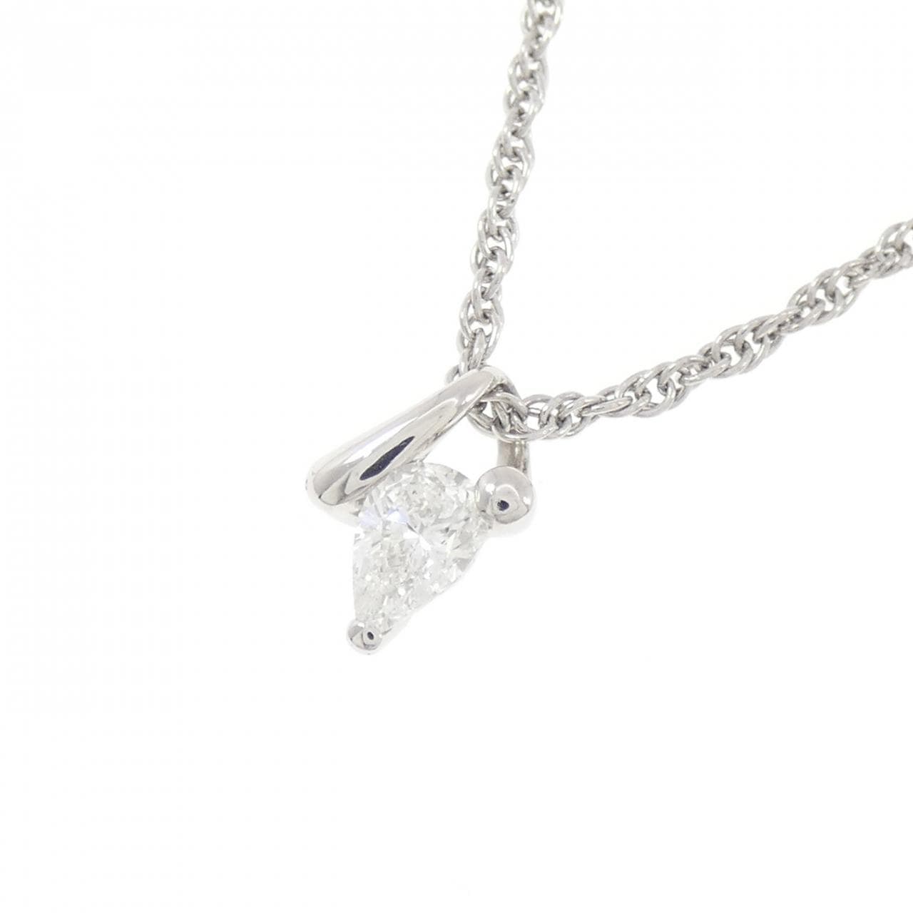 PT900/PT850 ダイヤモンド ネックレス 0.53CT