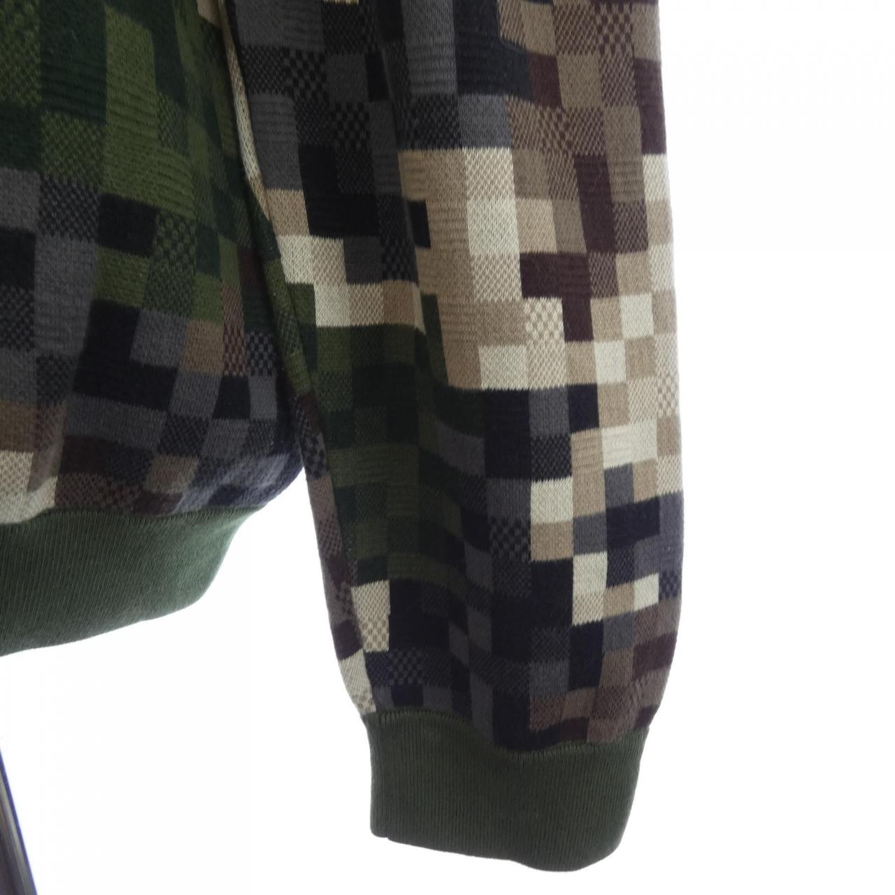 ルイヴィトン LOUIS VUITTON ダモフラージュコットンプルオーバー HQN72WAUR ニット