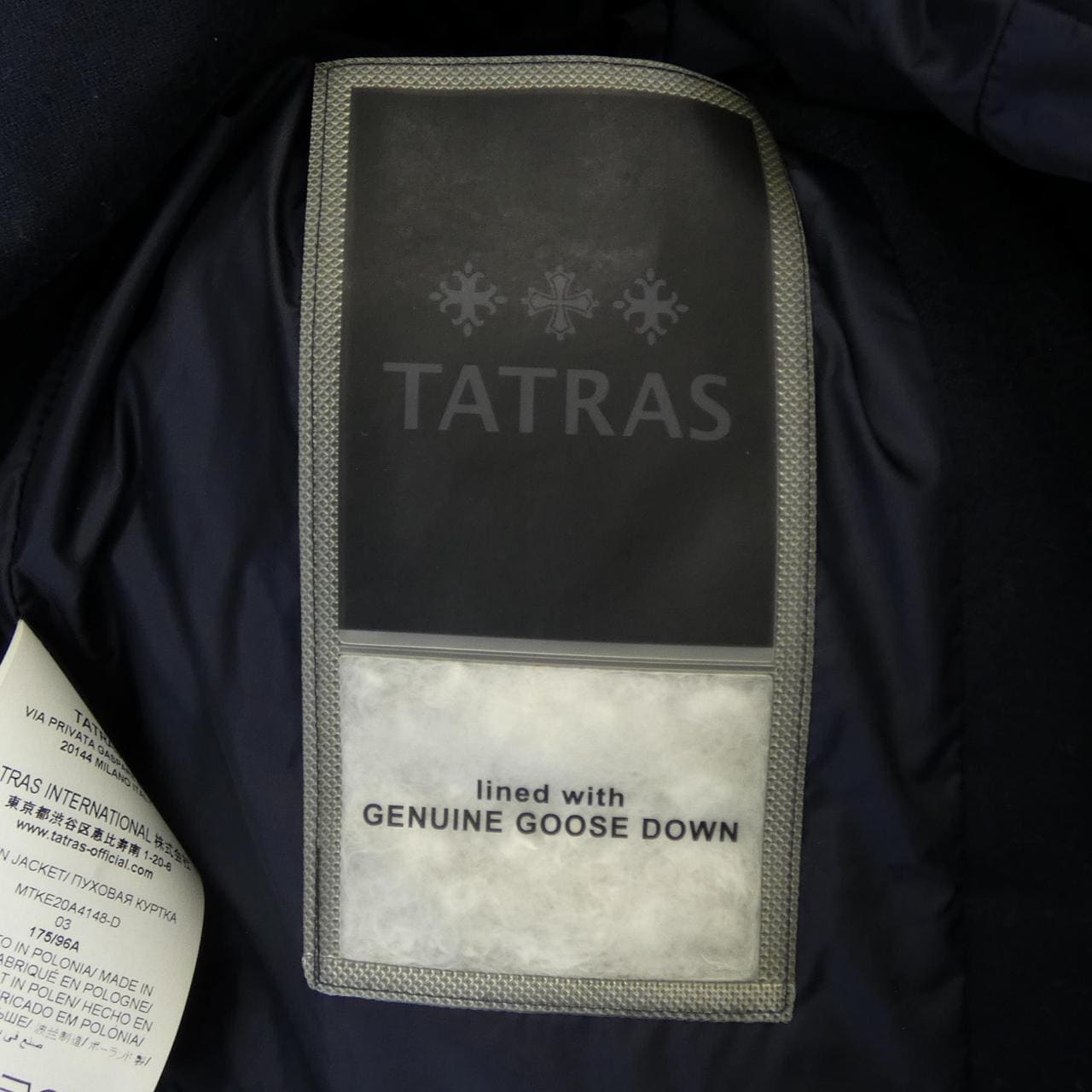 タトラス TATRAS アゴルド AGORDO A4148-D ダウンジャケット
