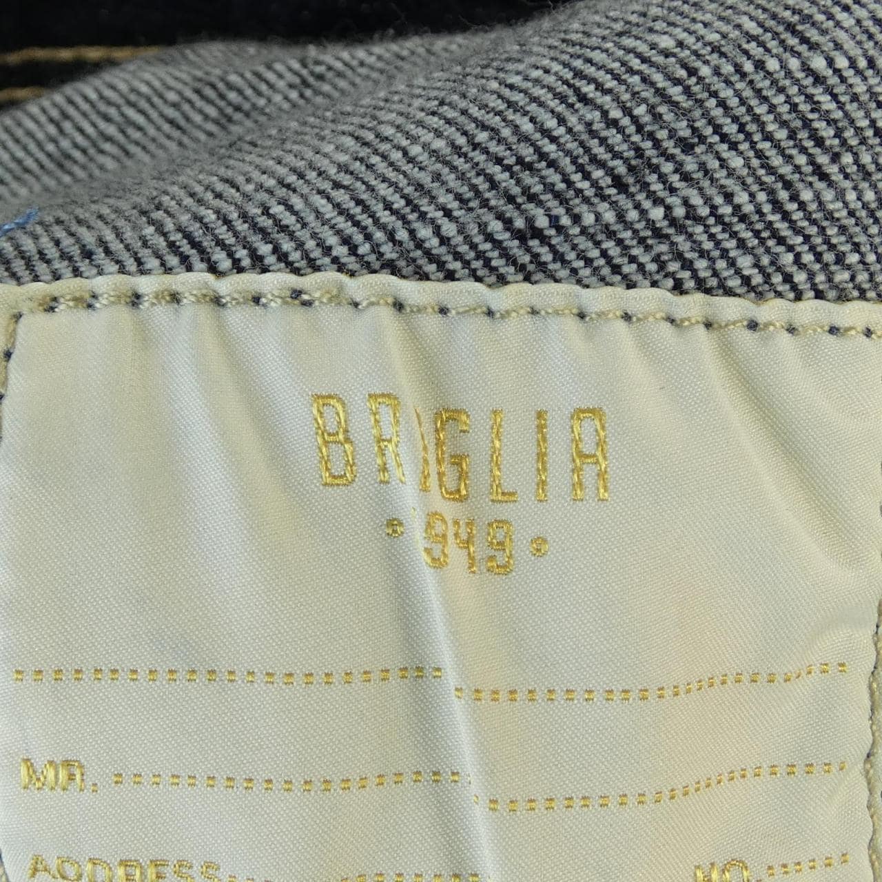 ブリリア1949 BRIGLIA 1949 ジーンズ