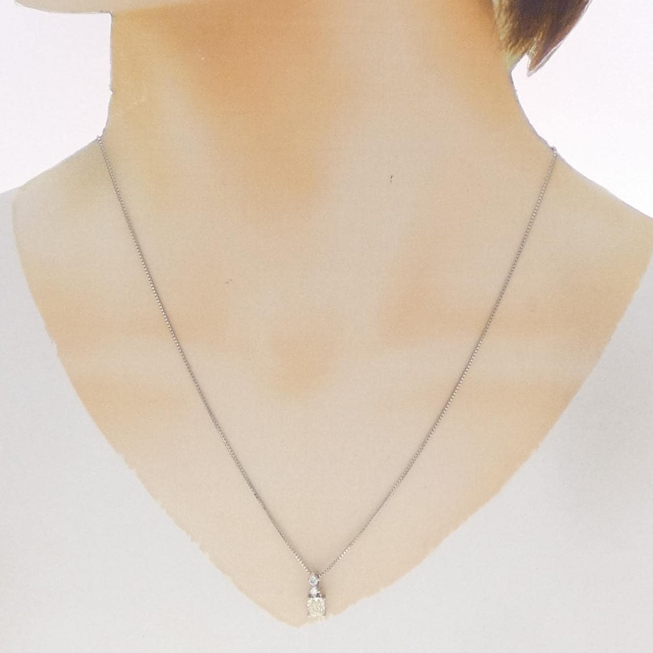 PT900/PT850 ダイヤモンド ネックレス 0.567CT