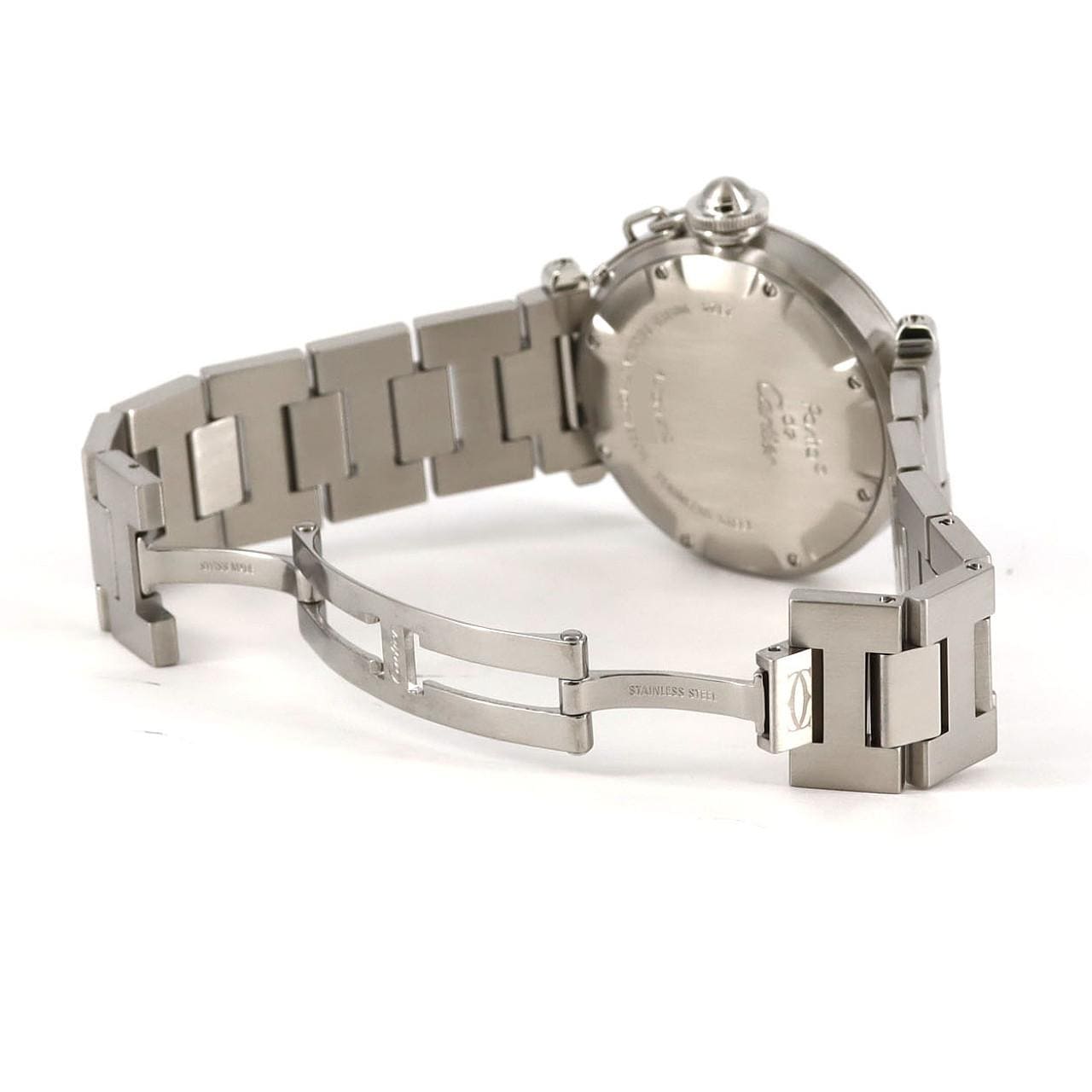 カルティエ パシャC W31043M7 SS 自動巻