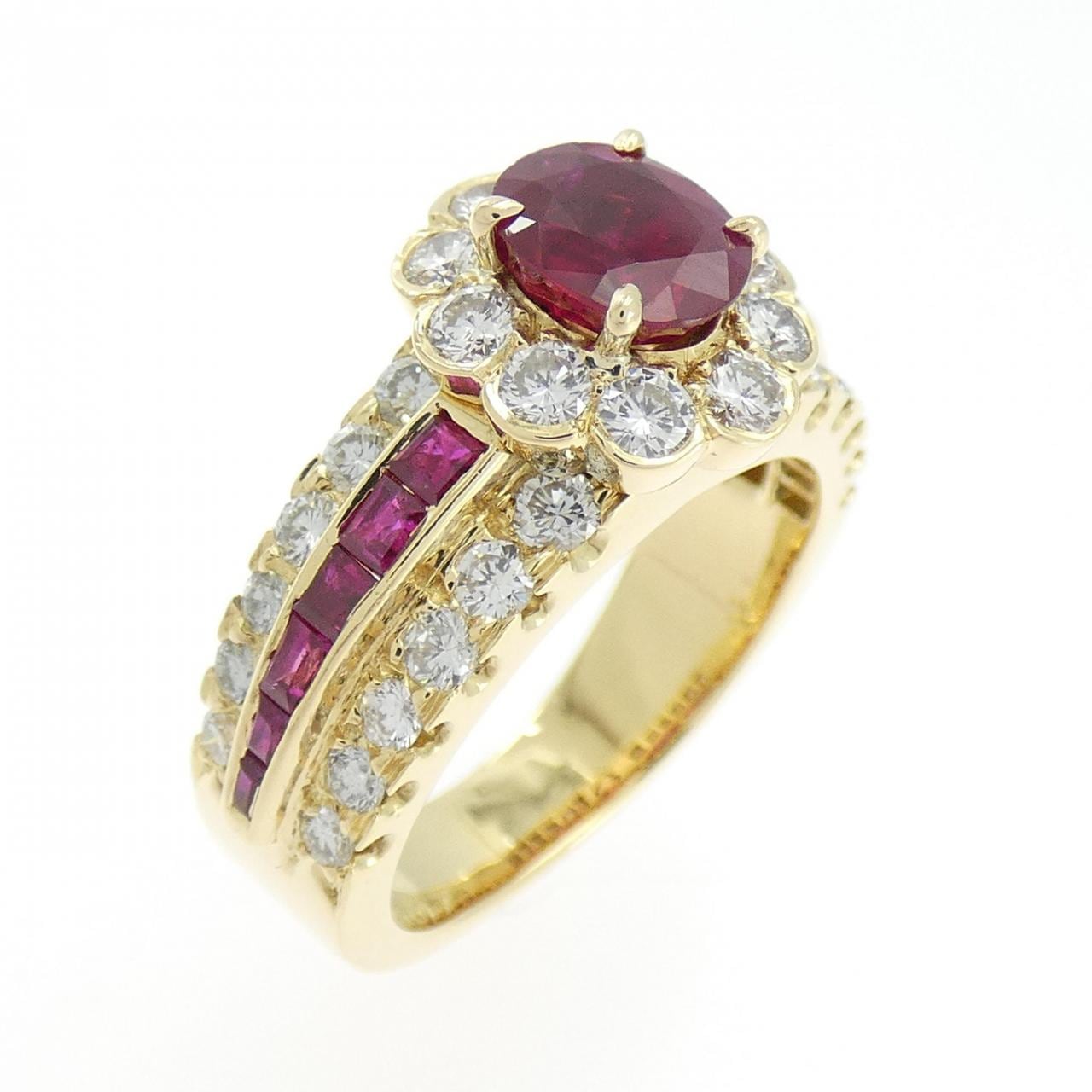 【ヴィンテージ】ヴァンクリーフ&アーペル ルビー リング