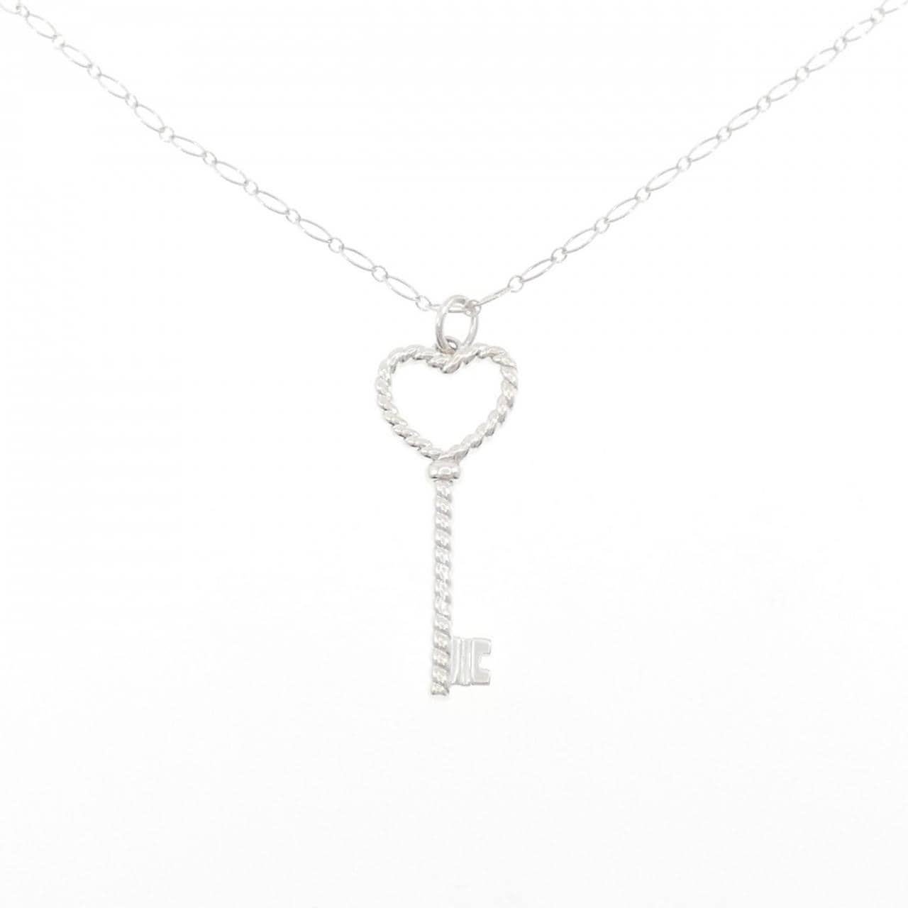 ティファニー ハート ツイスト キー ネックレス