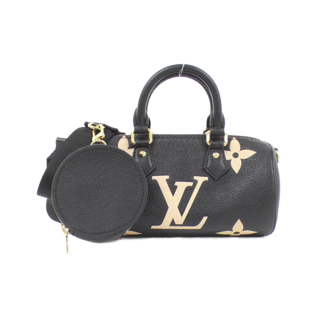 LOUIS VUITTON雙色 Mongram Empreinte Papillon BB M45980 肩背包