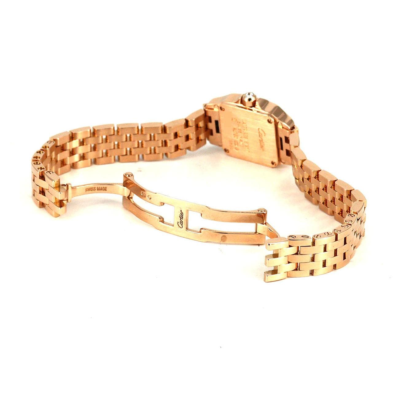 カルティエ ミニサントスドゥモワゼル PG/D WF9011Z8 PG･RG クォーツ