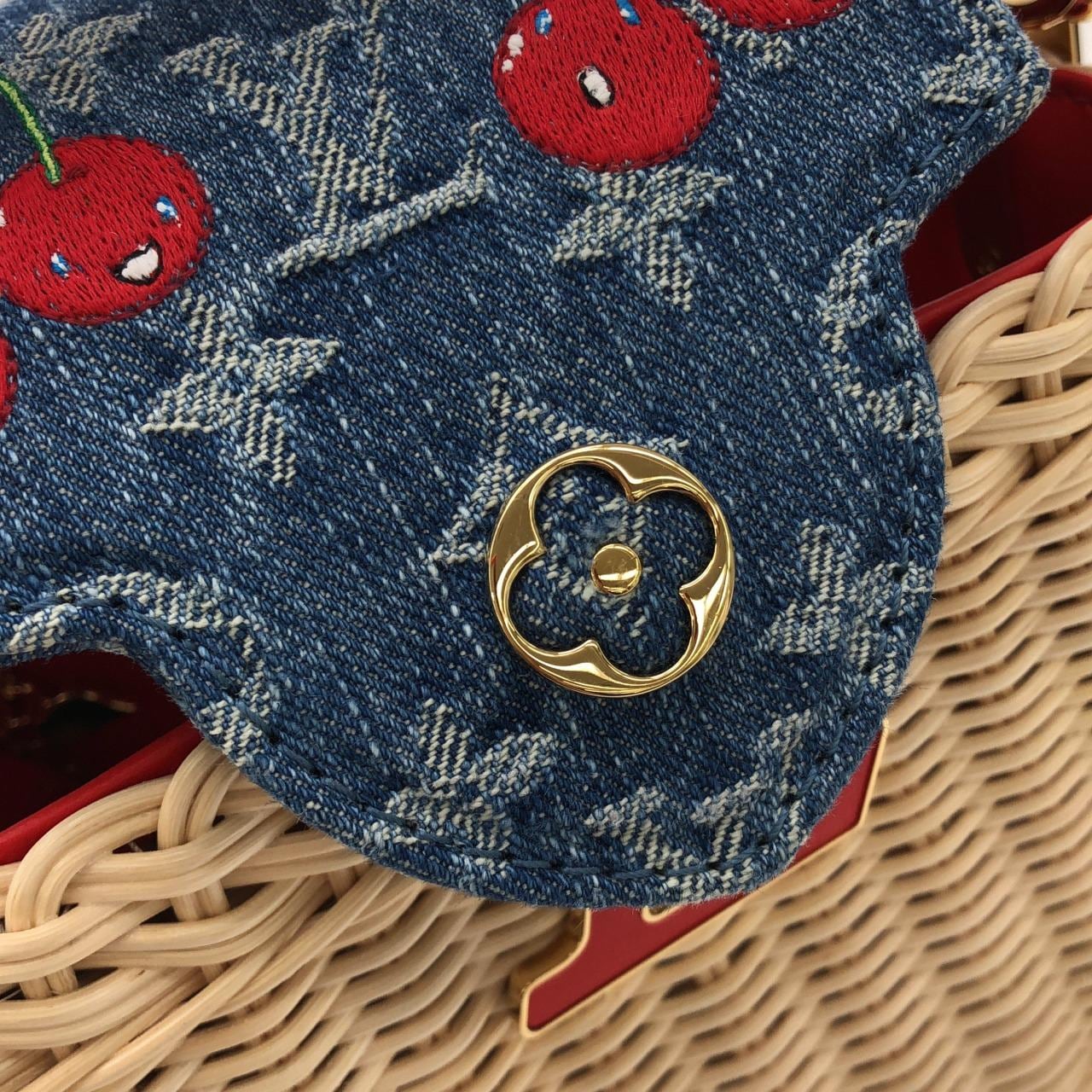 ルイヴィトン モノグラム デニム(LV X TM) カプシーヌ MINI M14295 バッグ