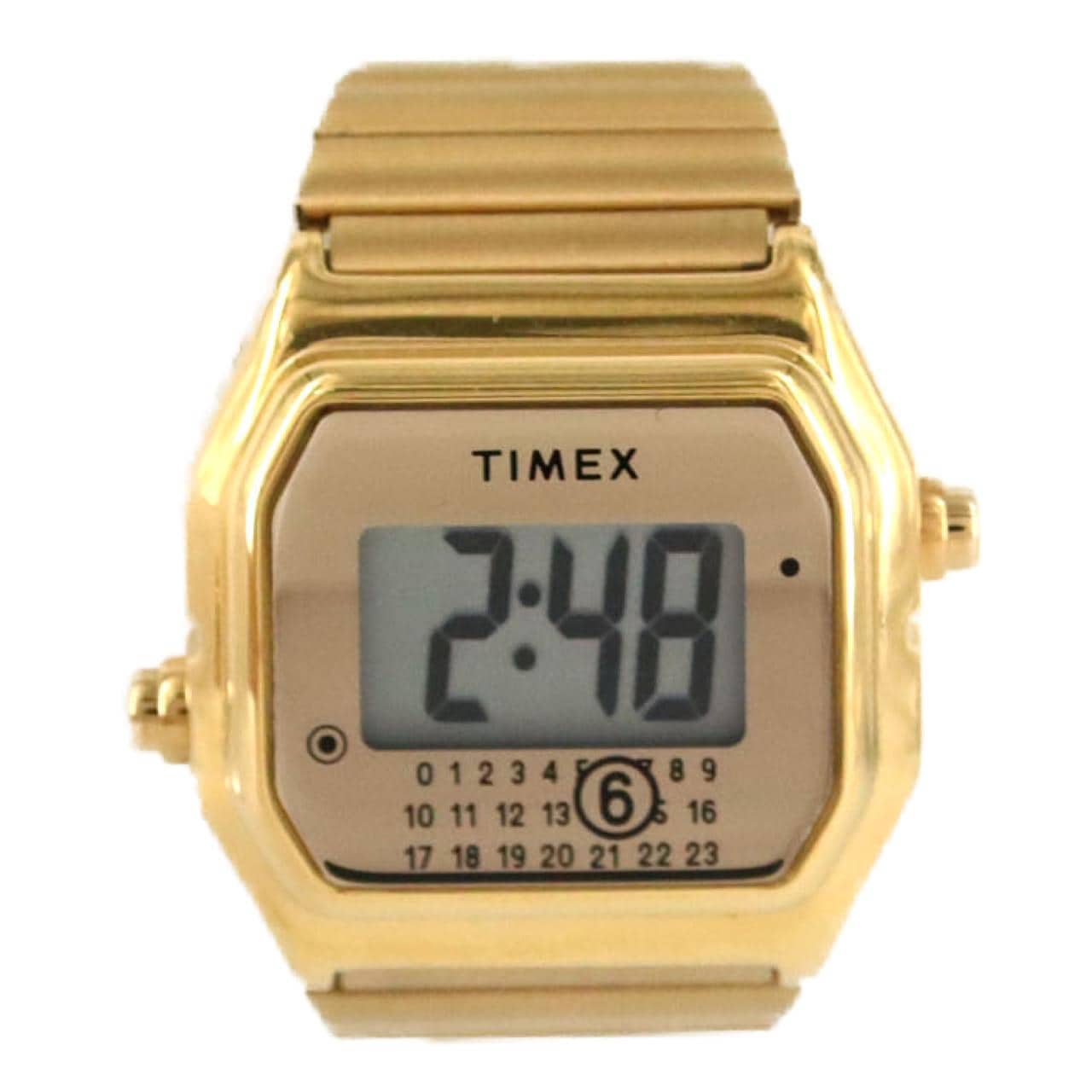 タイメックス TIMEXxMM6メゾンマルジェラ T80 リングウォッチ M/Lサイズ S33YW0004/M10064 GP クォーツ