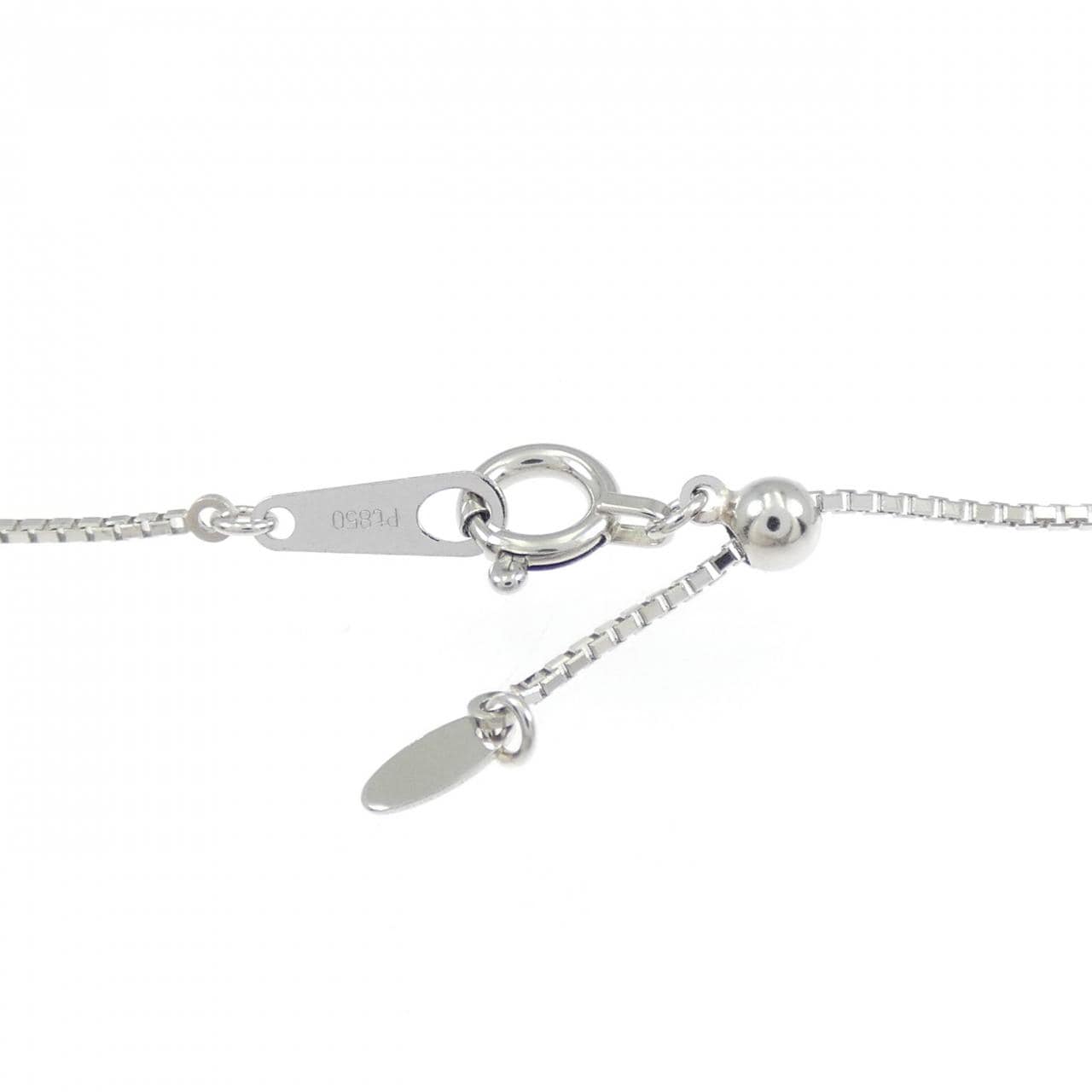 PT900/PT850 ダイヤモンド ネックレス 0.16CT