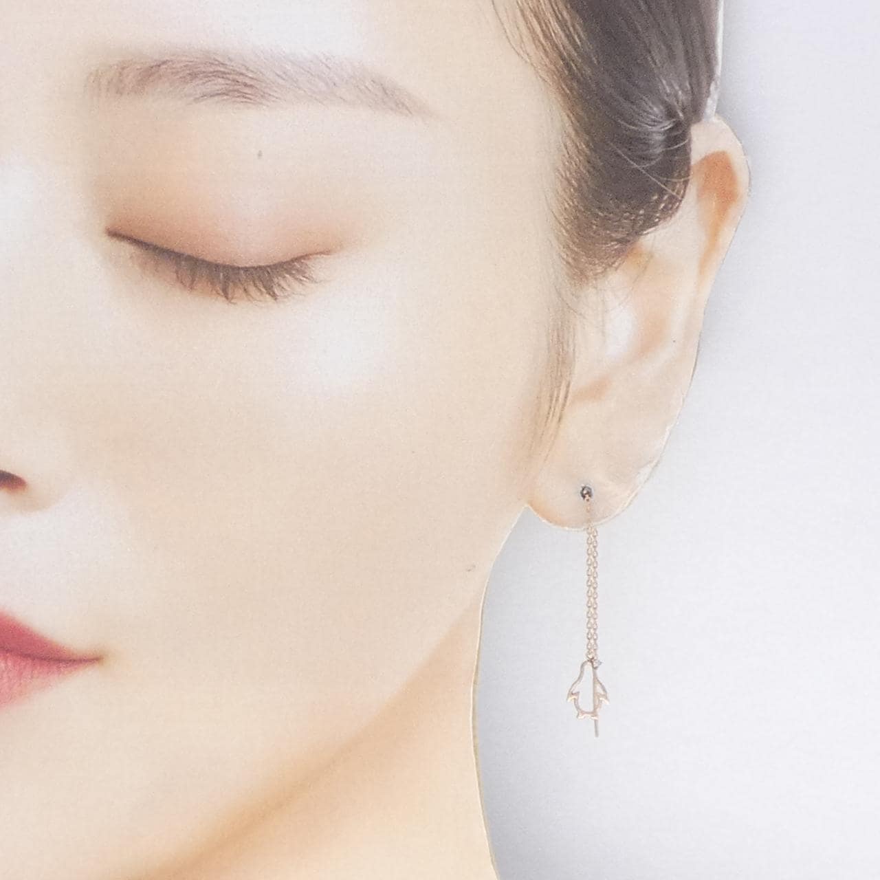 K10PG キュービック ピアス