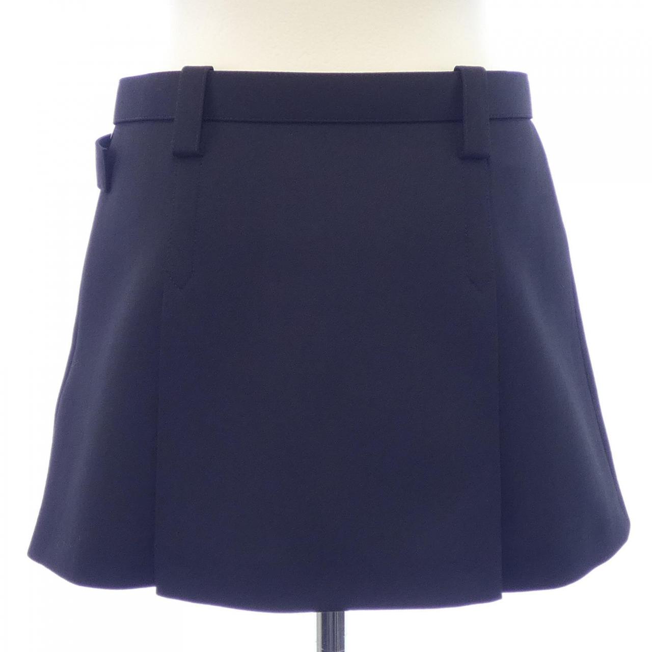 ミュウミュウ MIU MIU MIU MIU ロゴ MG2012 S232 1R1 スカート