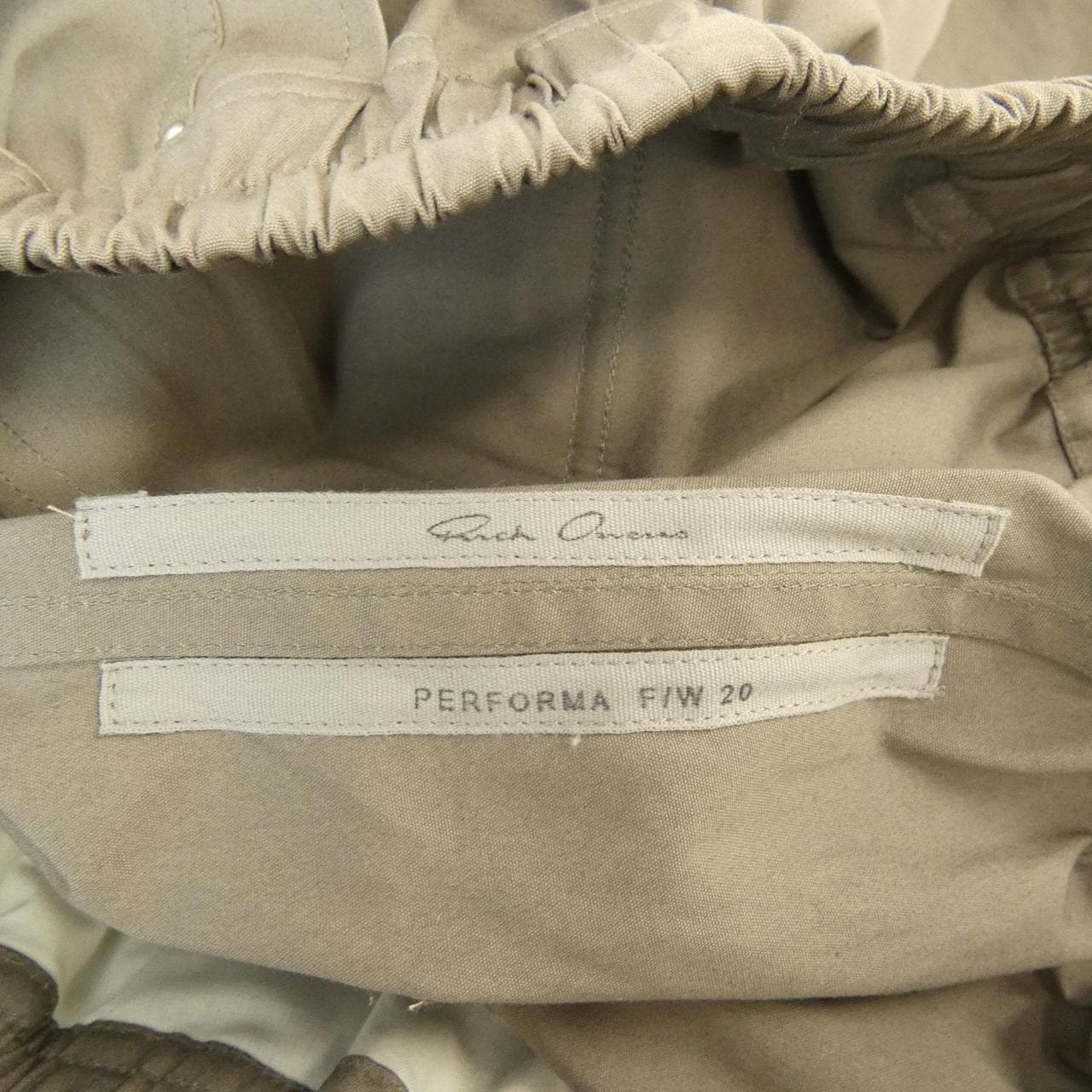 リックオウエンス Rick owens RU20F3363-TE パンツ