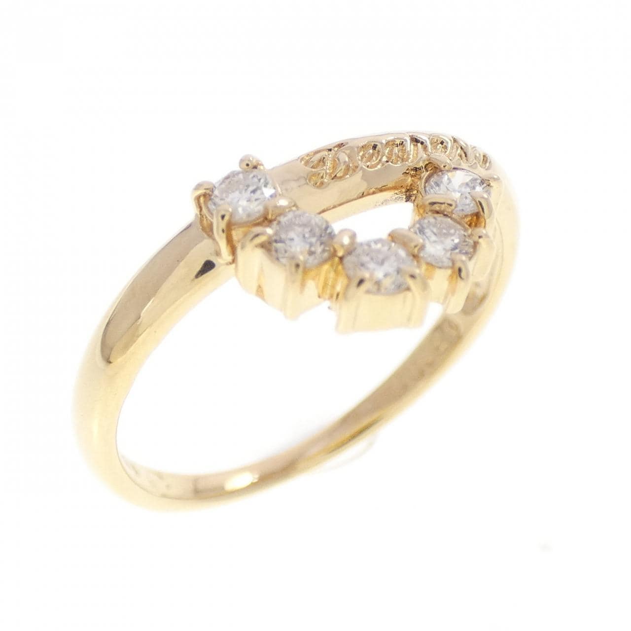K18YG ダイヤモンド リング 0.20CT