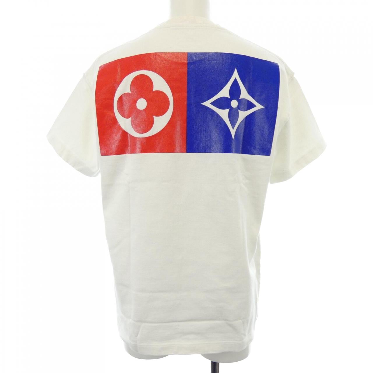 ルイヴィトン LOUIS VUITTON マルチロゴモノグラムフラワープリンテッド HHY07WNPL Tシャツ