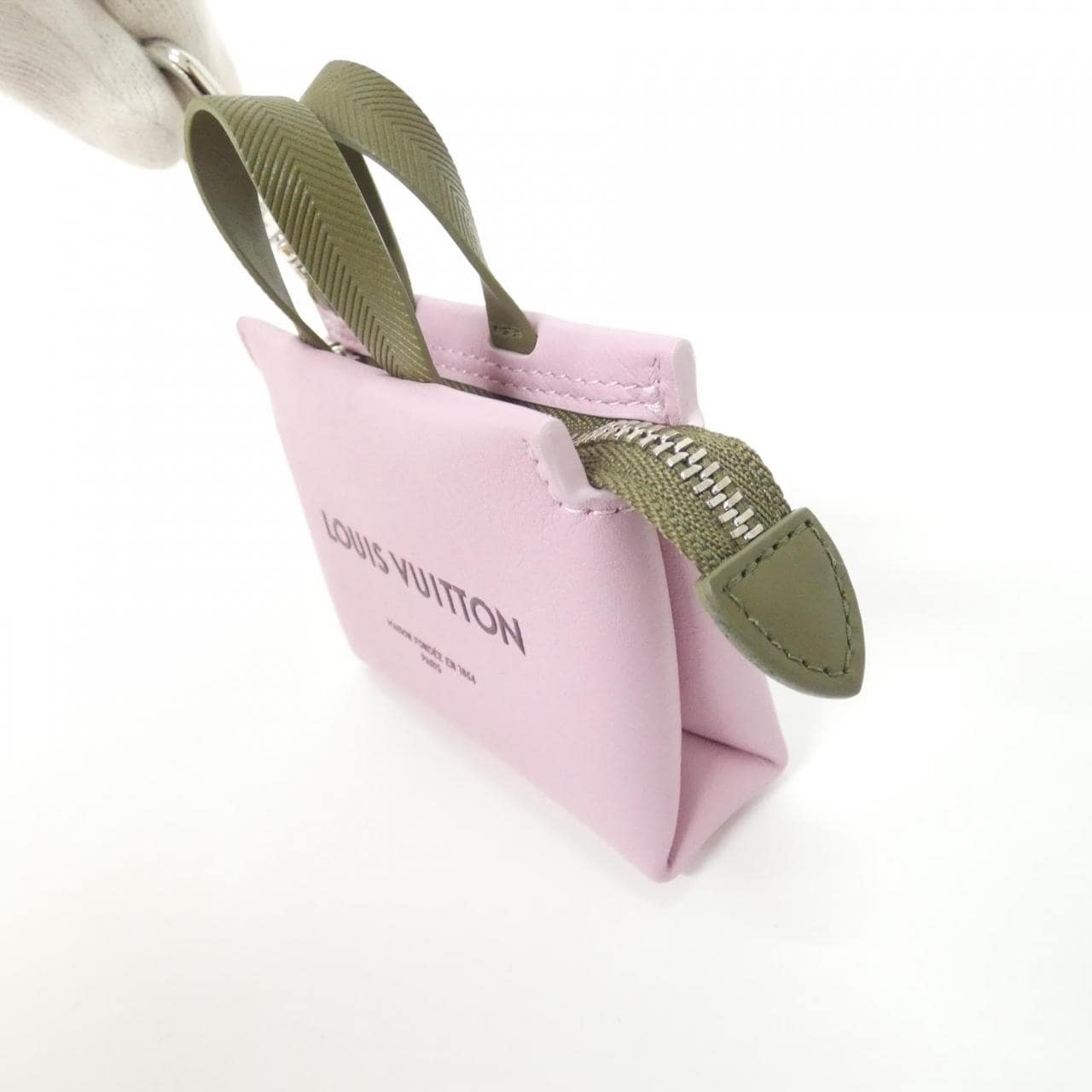 ルイヴィトン バッグチャーム LVミニショッパー M03136