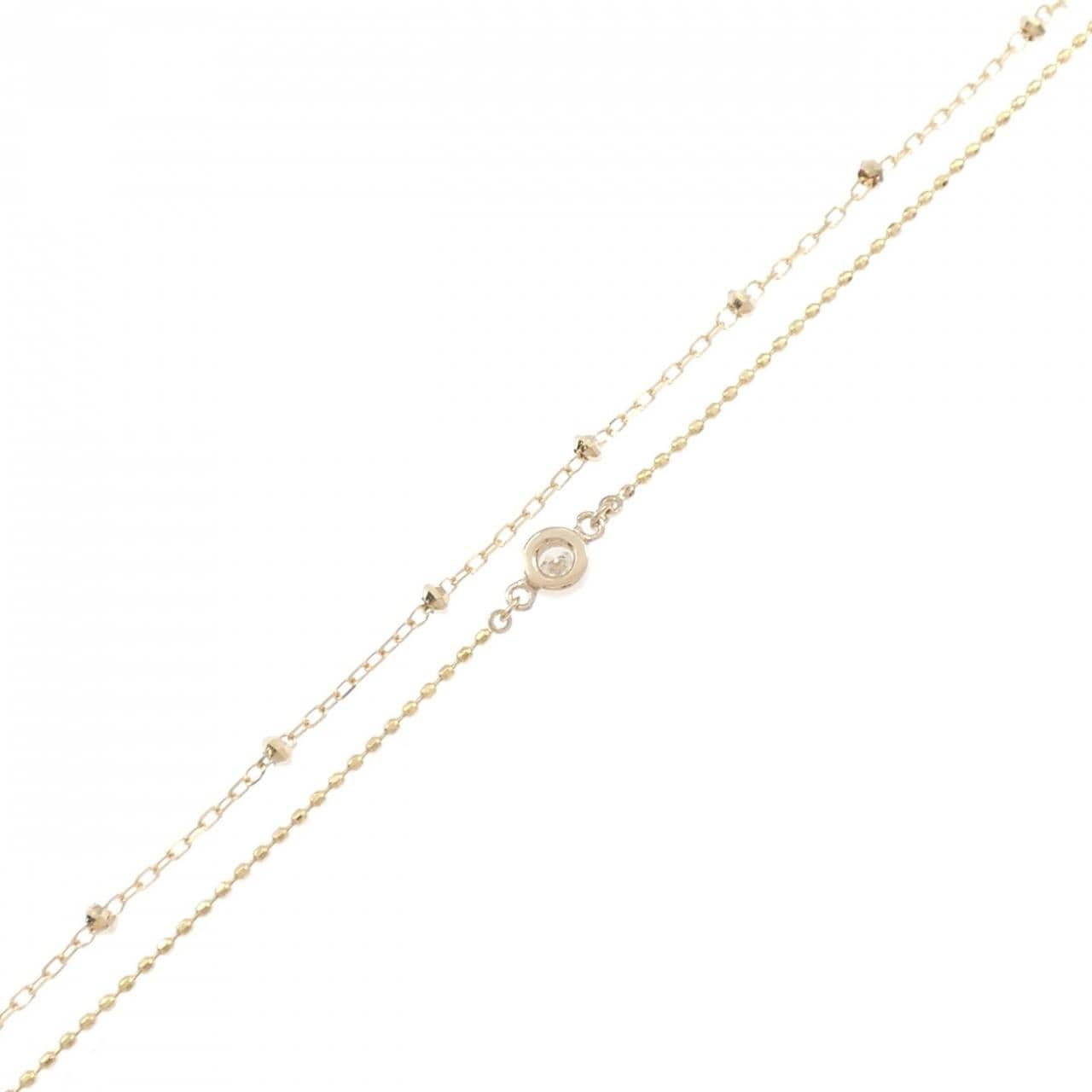 K18YG ダイヤモンド ブレスレット 0.06CT