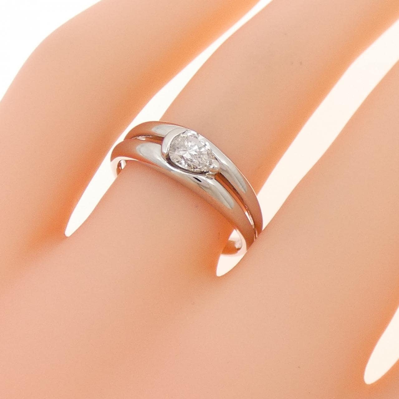PT900 ダイヤモンド リング 0.39CT