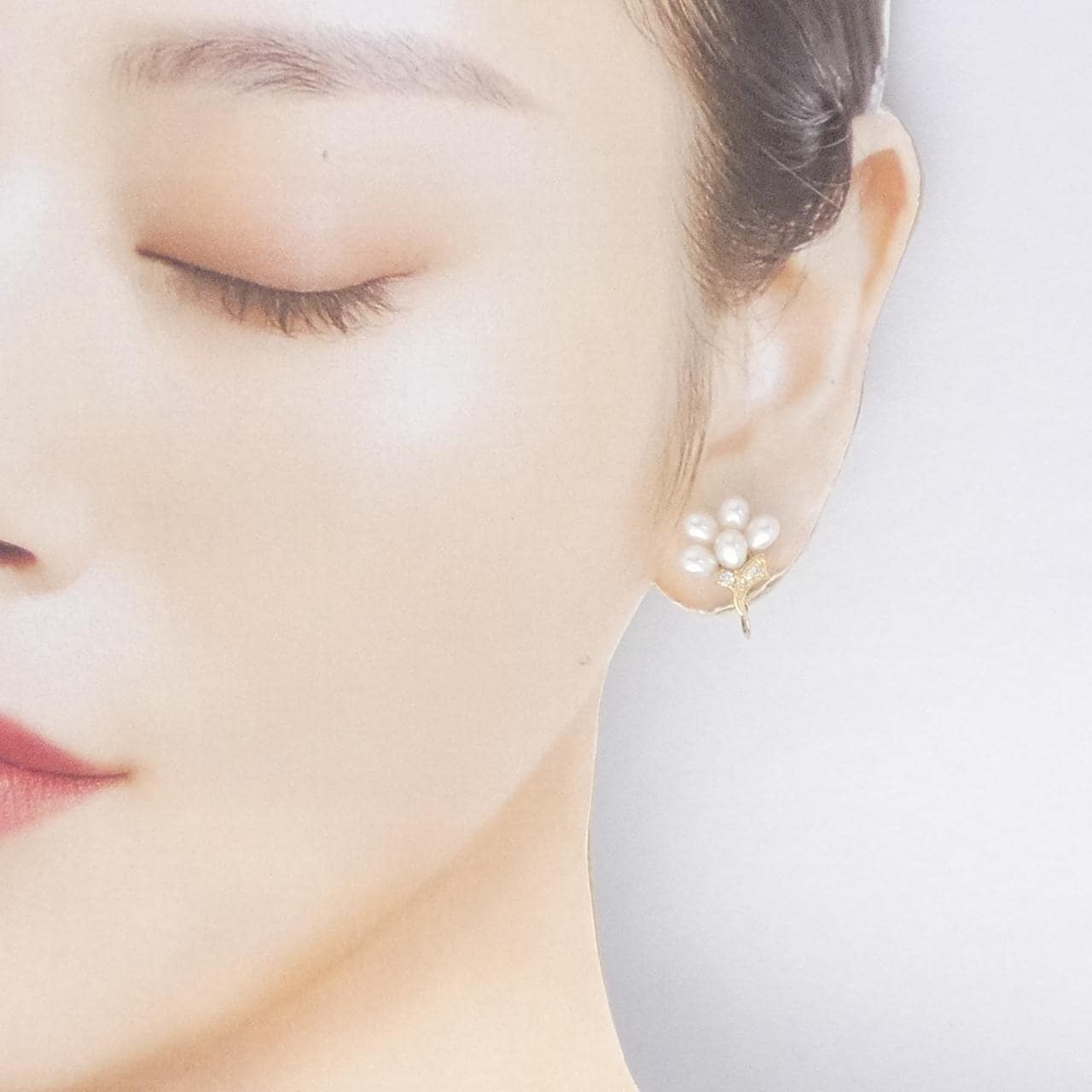 タサキ 淡水パール イヤリング