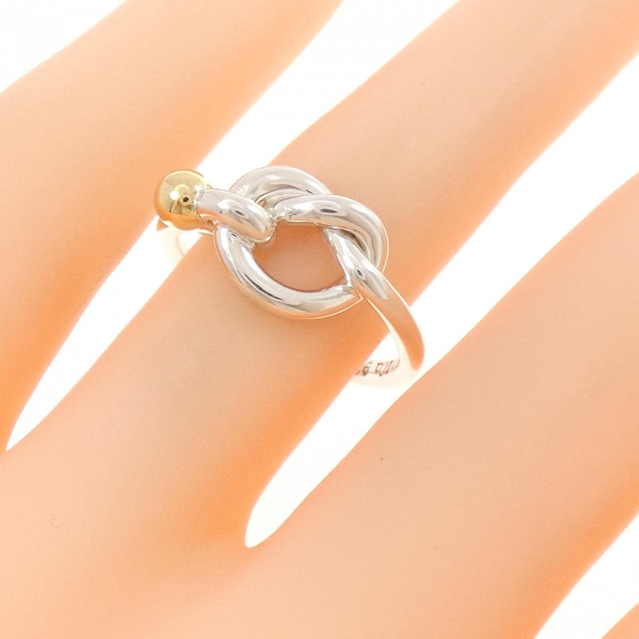 【ヴィンテージ】ティファニー ラブノット リング