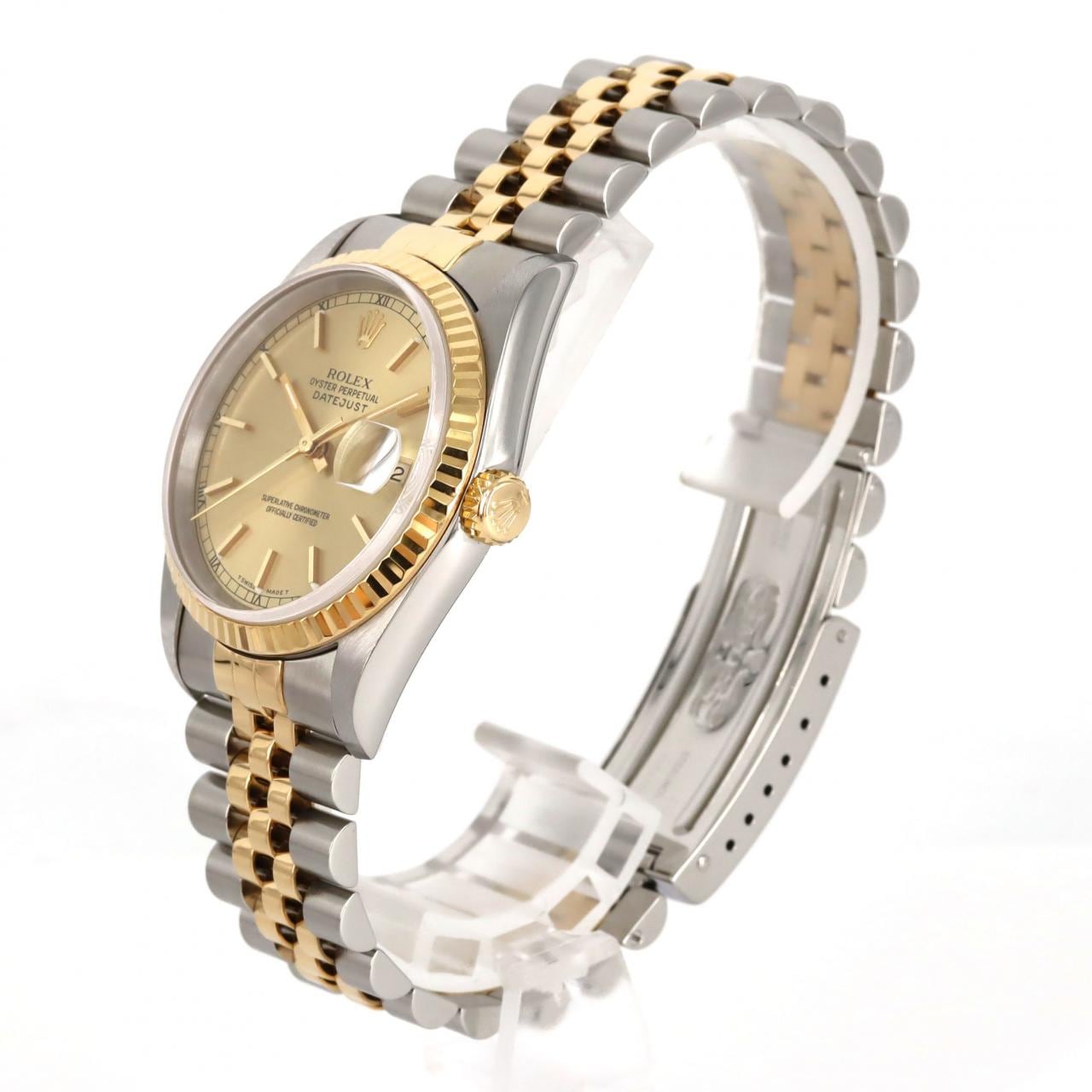 ROLEX Datejust 16233 SSxYG自動上弦T 編號