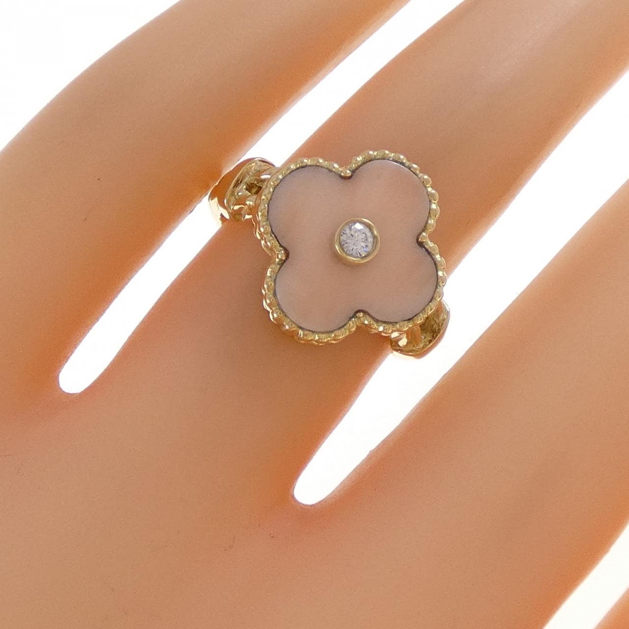 ヴァンクリーフ&アーペル ヴィンテージアルハンブラ リング