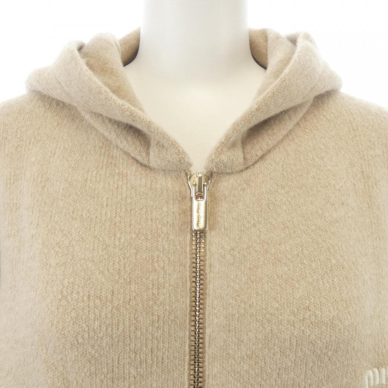 ミュウミュウ MIU MIU フーディージャケット MMF770 S232 1XS9 パーカー