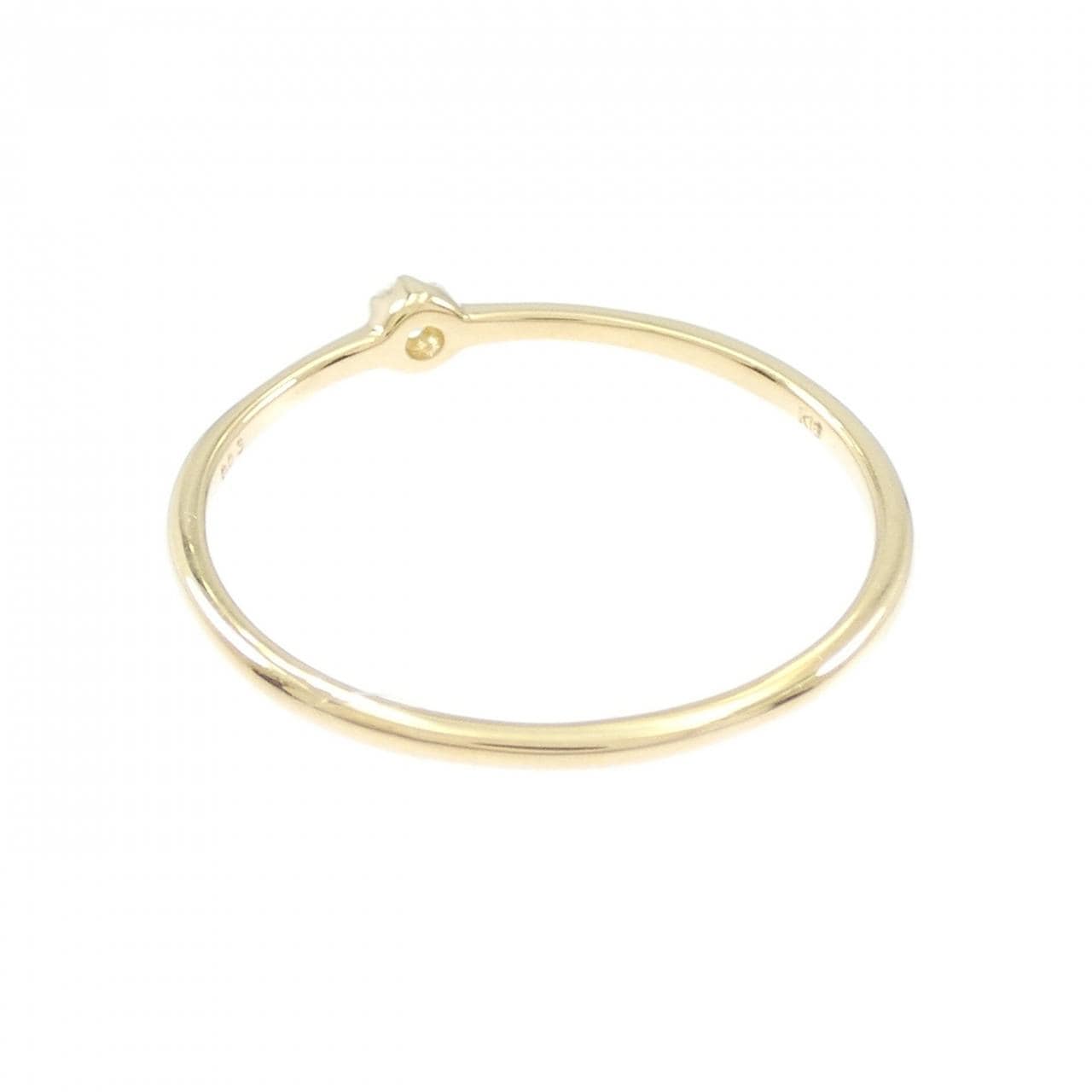 [再加工款] K18YG钻石0.03CT