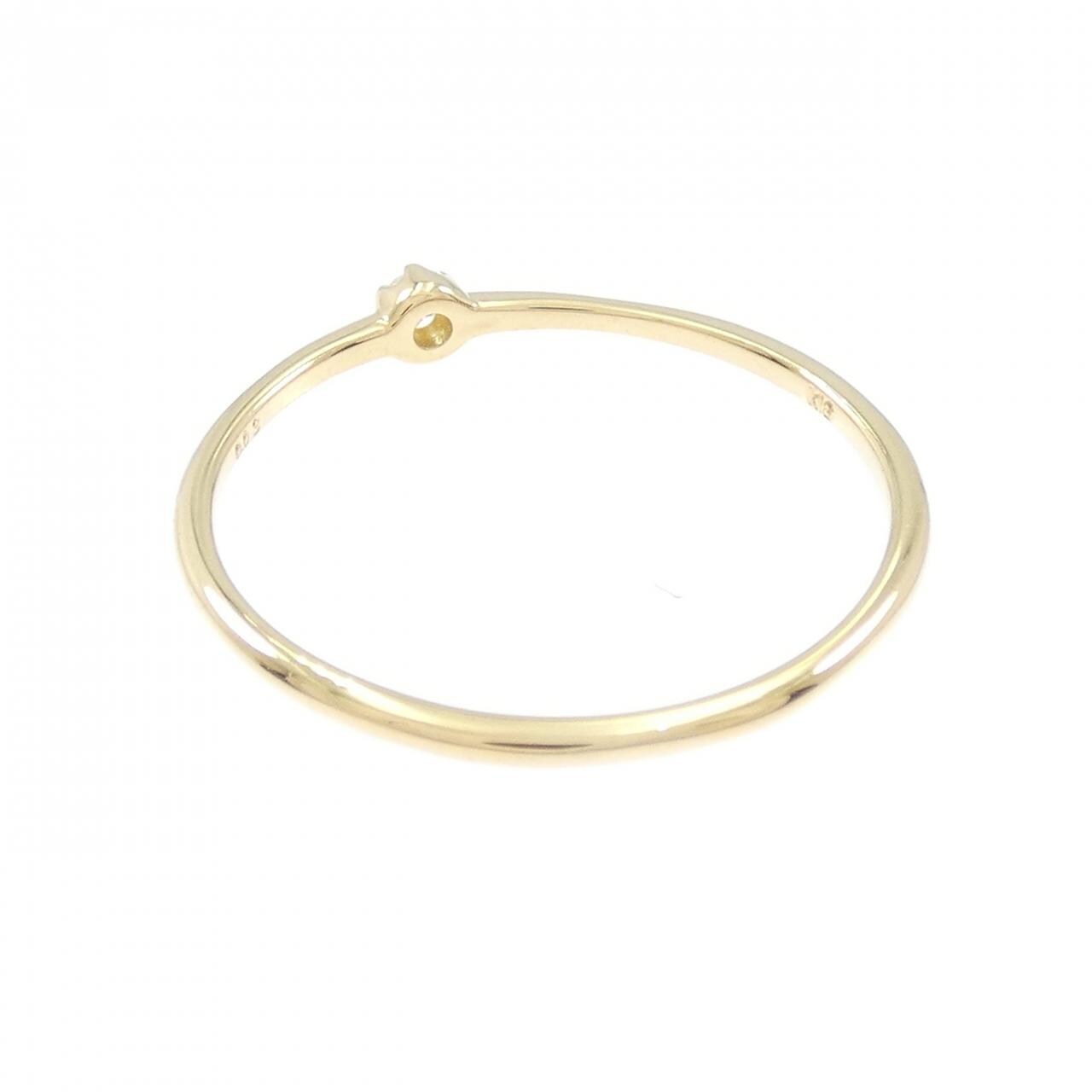 【リメイク】K18YG ダイヤモンド リング 0.03CT