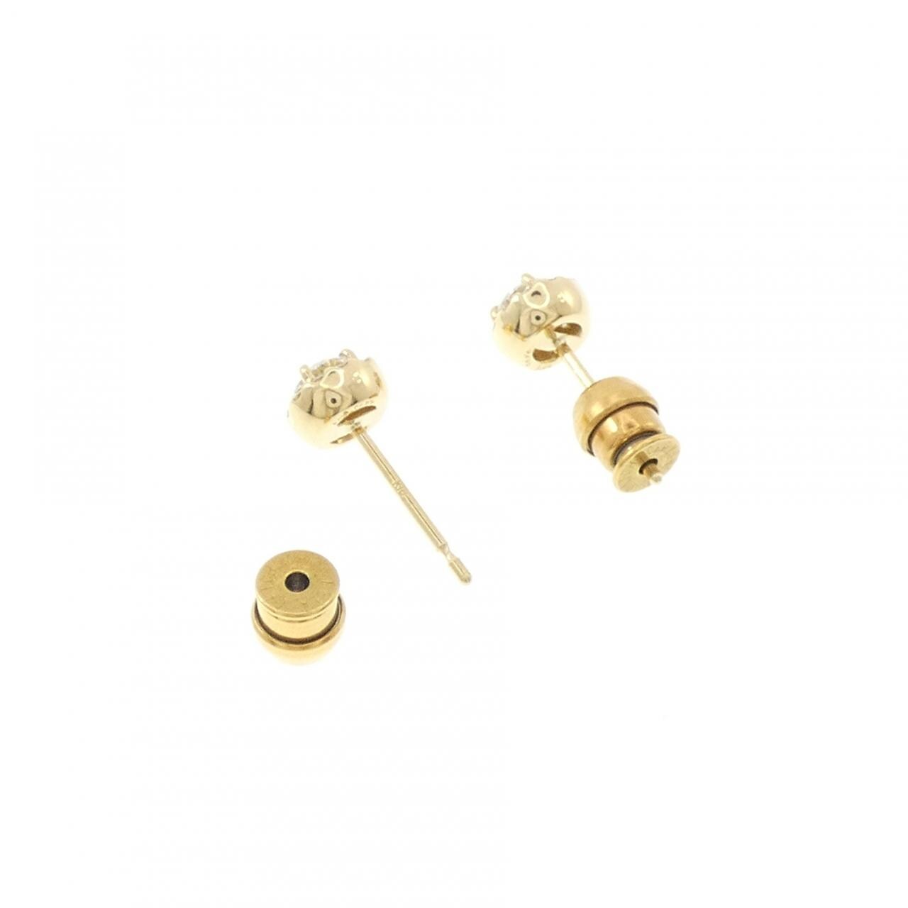 【リメイク】K18YG/ST ダイヤモンド ピアス 0.205CT 0.205CT G SI2 EXT-VG