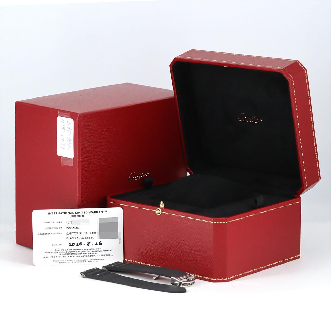 カルティエ サントス･ドゥ･カルティエ LM WSSA0037 SS 自動巻