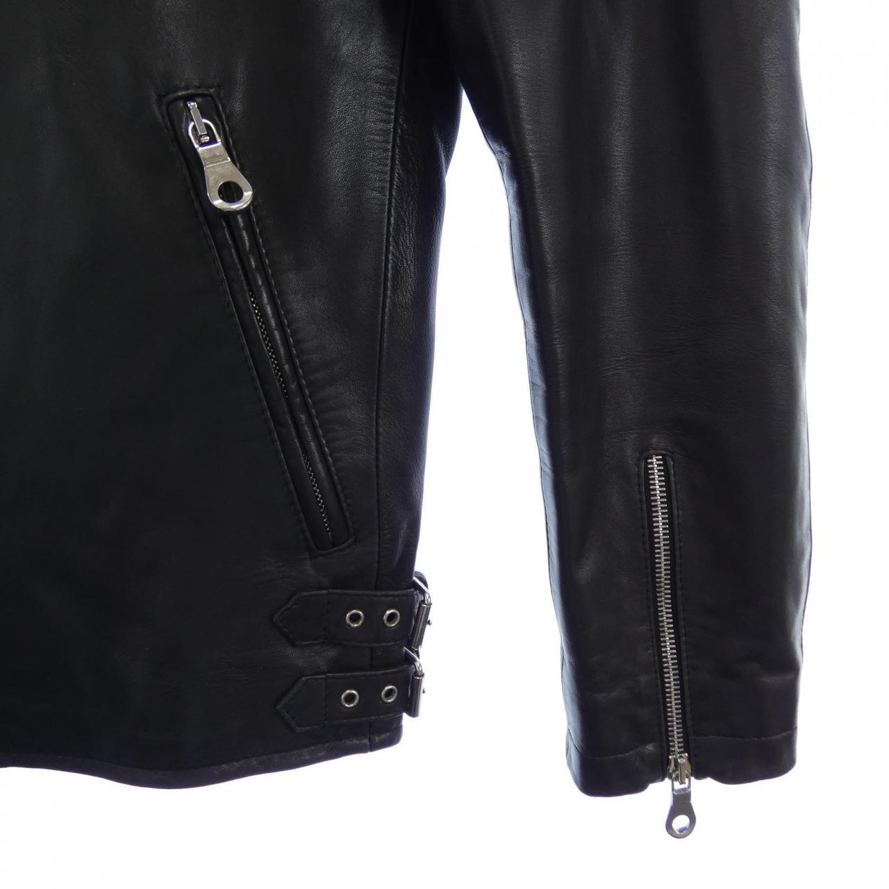 チンクアンタ Cinquanta レザーライダースジャケット