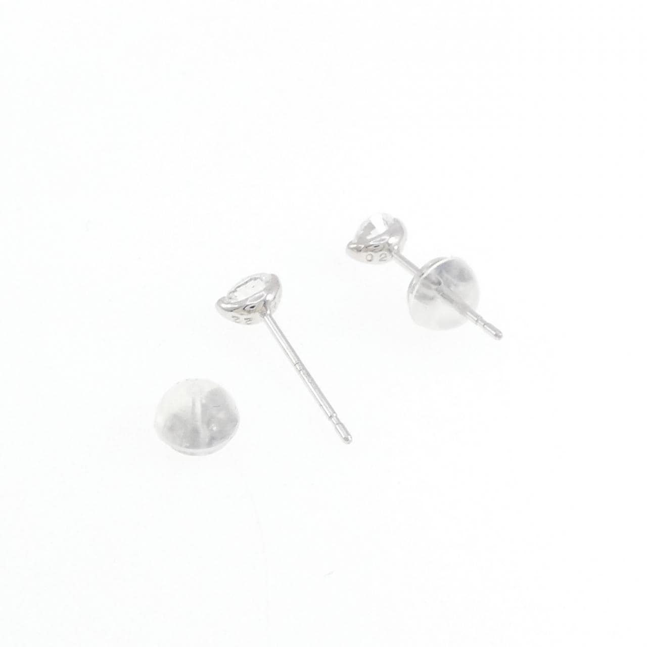 PT900 ダイヤモンド ピアス 0.441CT