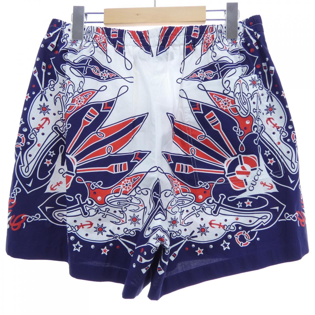 グッチ GUCCI GUCCIバンダナプリントコットンショートパンツ 787502 ZAQYH ショートパンツ