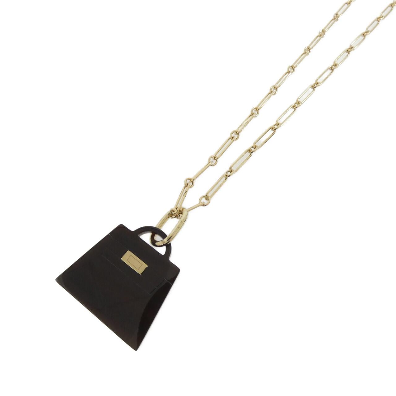 エルメス アミュレット ケリー GM 057030FD ネックレス