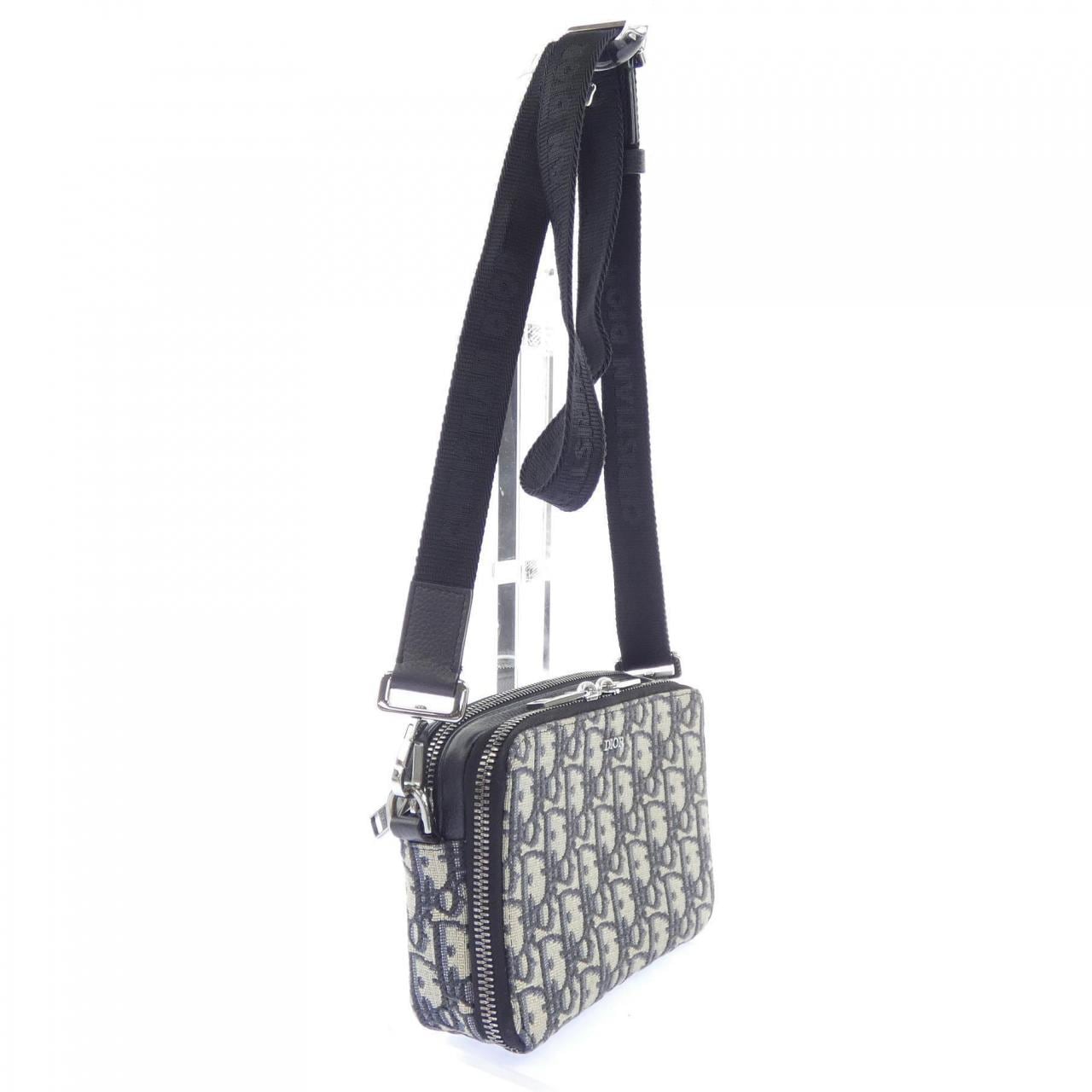 ディオール DIOR ストラップ付きジップポーチ オブリークジャカード 2OBBC119YSE BAG
