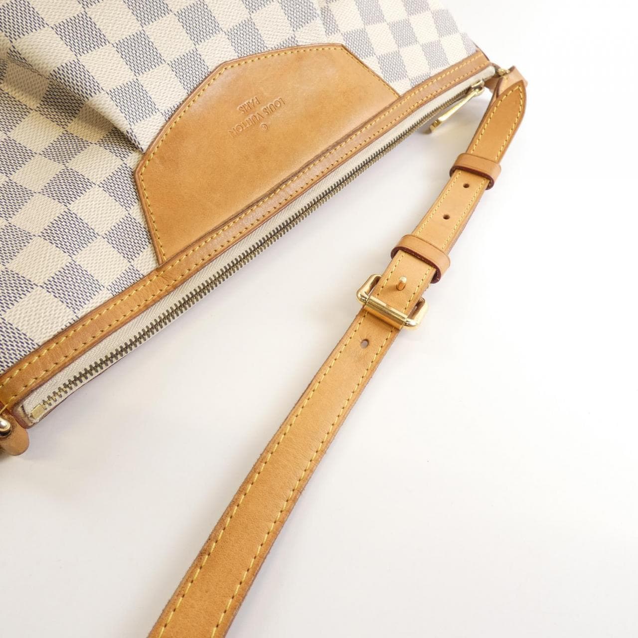 LOUIS VUITTON Damier Azur Syracuse MM N41112 單肩包