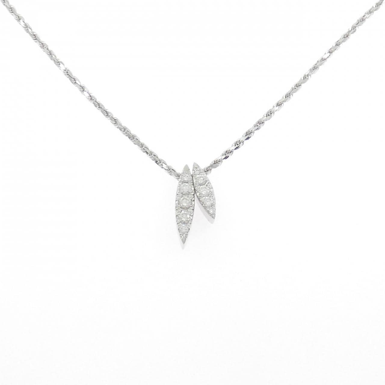 PT900/750WG 2WAY ダイヤモンド ネックレス 0.30CT