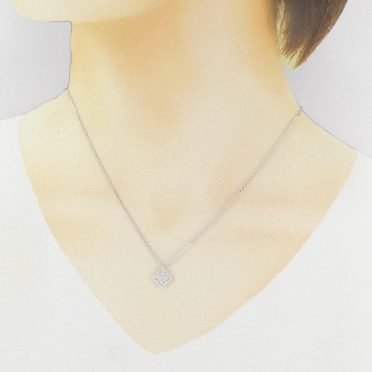 ヴァンクリーフ&アーペル スウィートアルハンブラ ネックレス