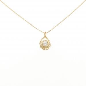K18YG ダイヤモンド ネックレス 0.20CT