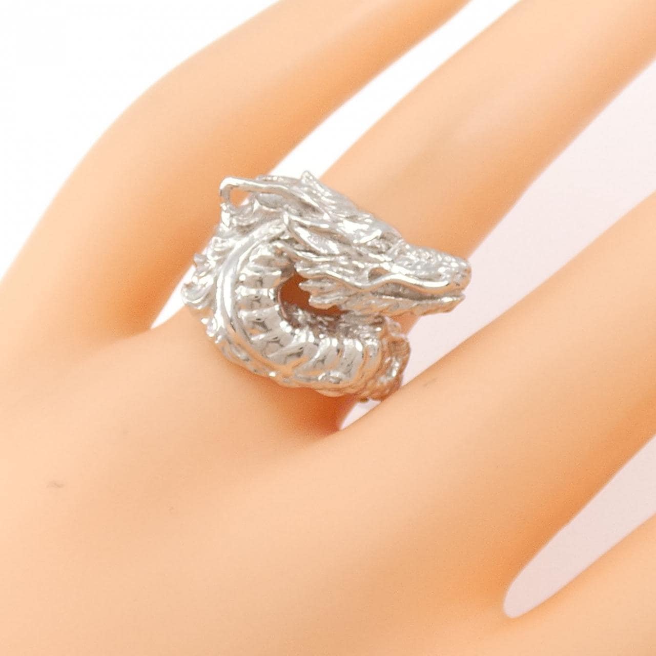 [新品] PT950 龍鑽石指 0.005CT