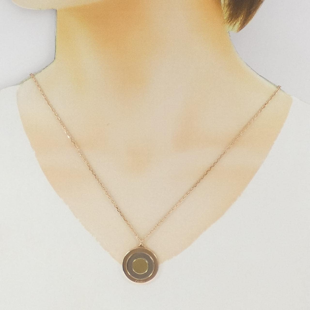 カルティエ 750スリーカラー ネックレス