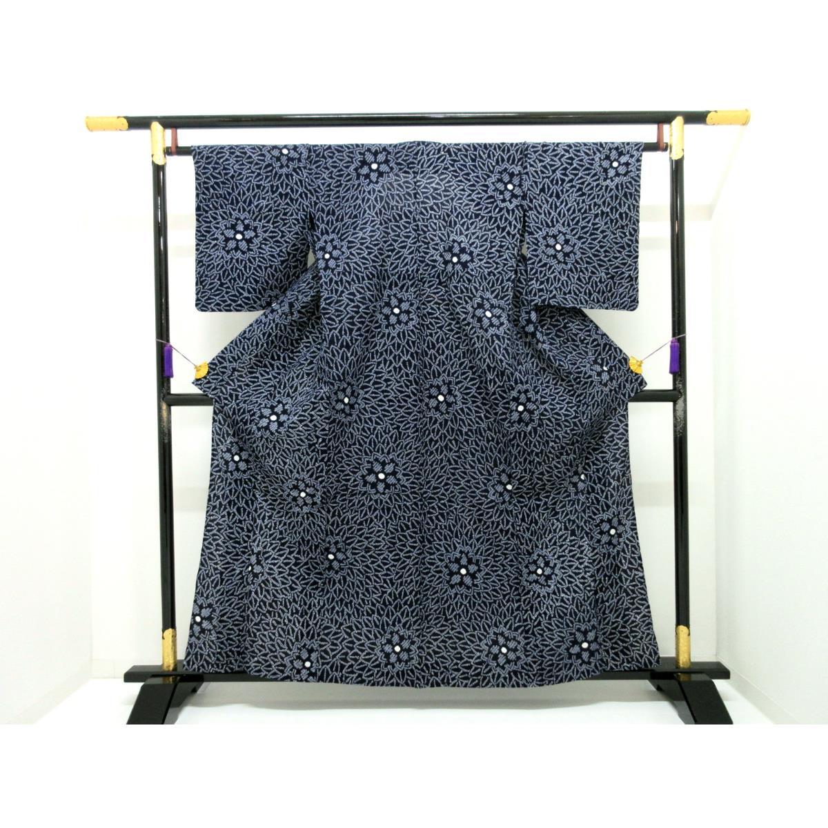 女ゆかた　総絞り　身丈Ｓ寸