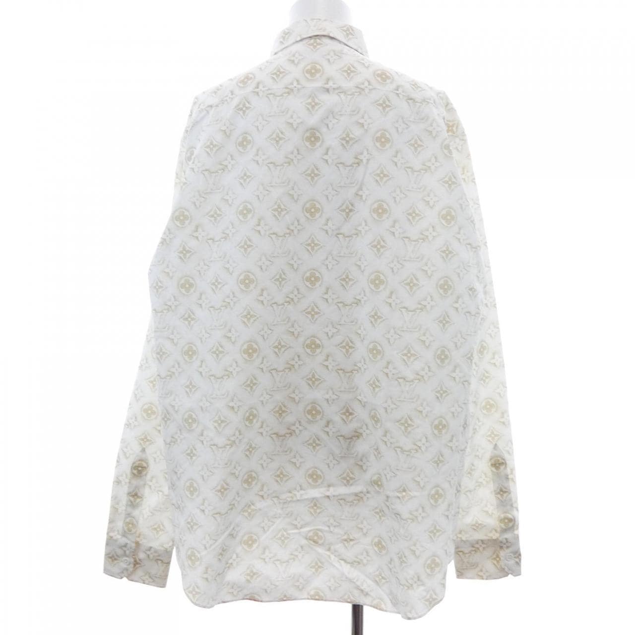 ルイヴィトン LOUIS VUITTON モノグラムロングスリーブコットンシャツ HPS33WZR6 シャツ